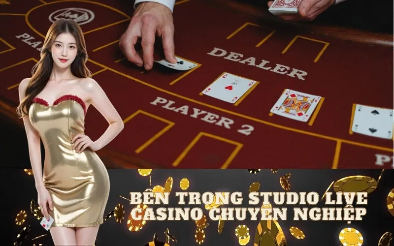 Bên Trong Studio Live Casino Chuyên Nghiệp