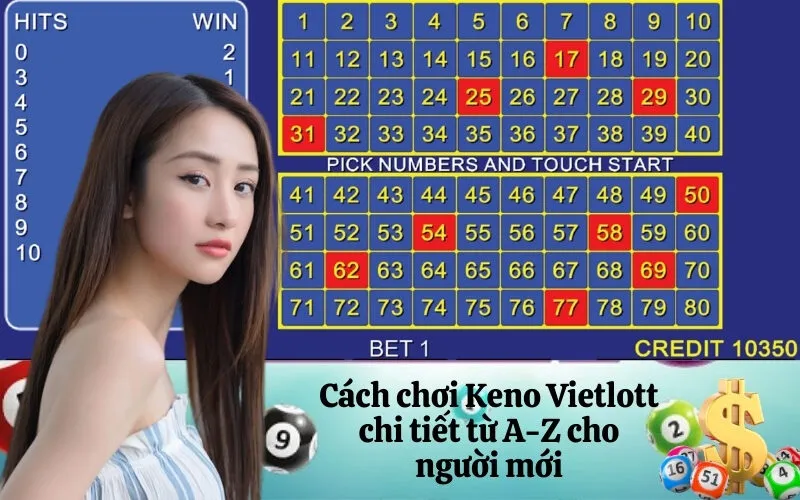 Cách chơi Keno Vietlott chi tiết từ A-Z cho người mới.