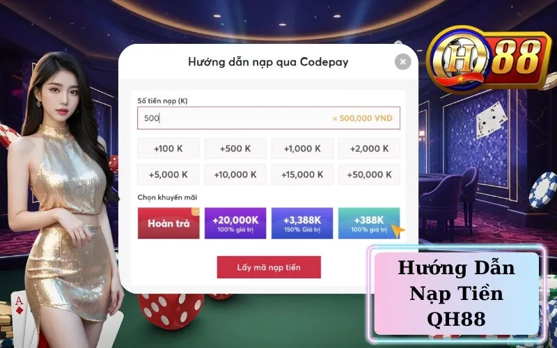Hướng Dẫn Nạp Tiền QH88