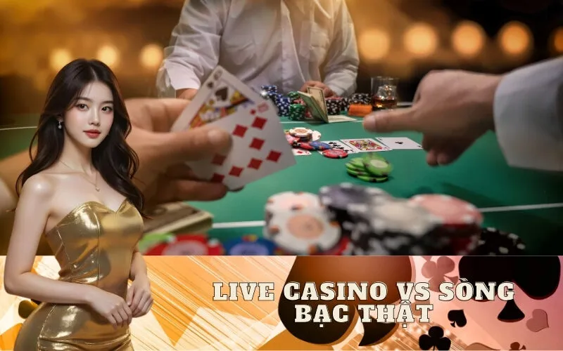 Live Casino vs Sòng Bạc Thật: Nên Chọn Trải Nghiệm Nào?